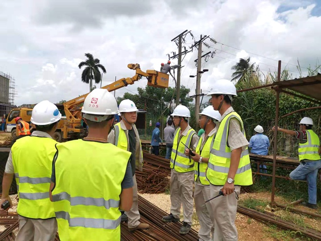 WOM Siroledo Project Department in Cuba has successfully completed the reverse power transmission work