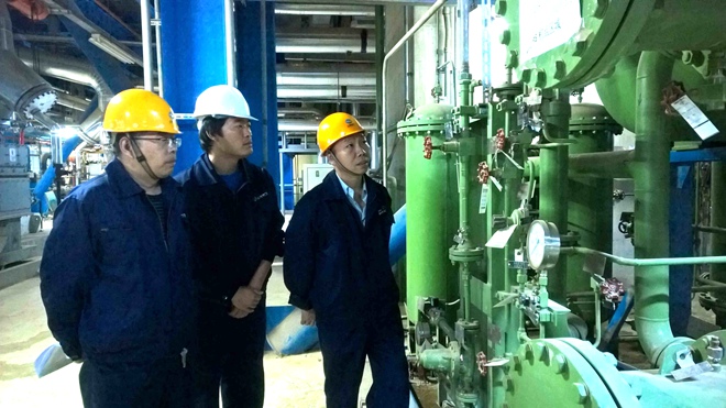 Guo Xiankun and Wang Zhouzi analysis of the running state of the stator water system