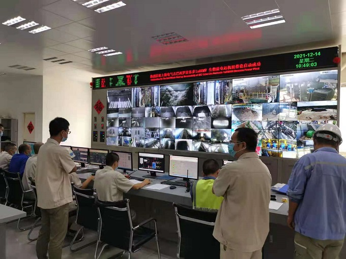 古巴西罗雷东多1X60MW生物质电厂一次冲转并网成功